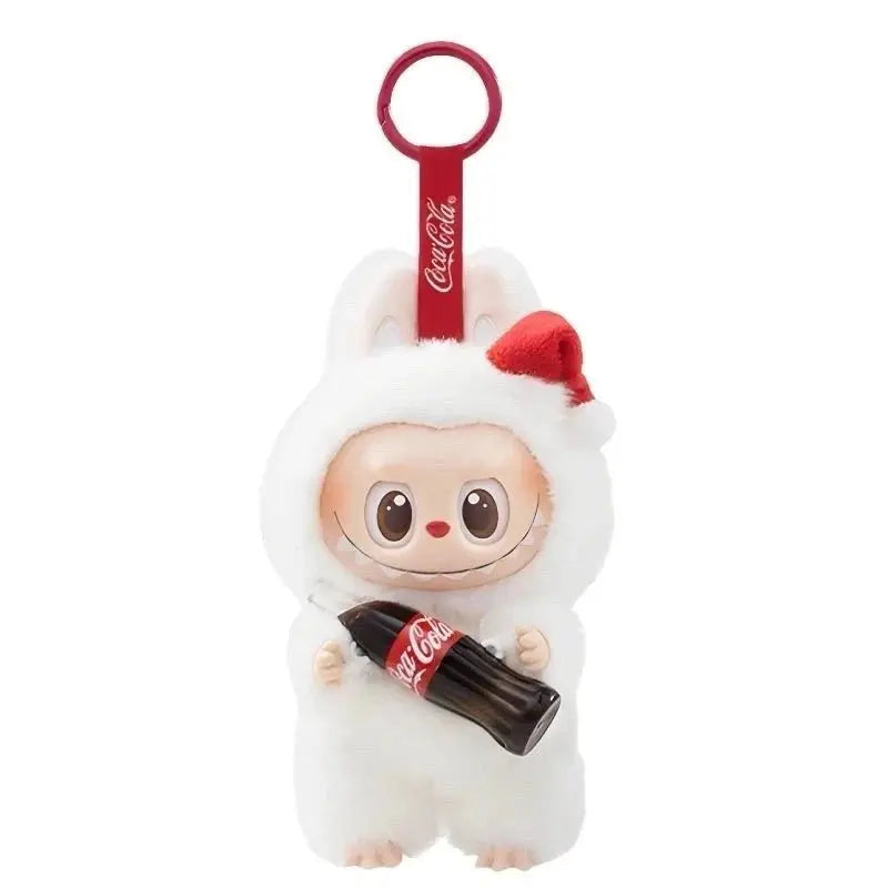 Labubu cocacolaplush themonsters labubu popmartuk plushkeychain kawaiiplush uktoycollector cocacolamerch coke designertoys plushiesofinstagram ukgiftideas