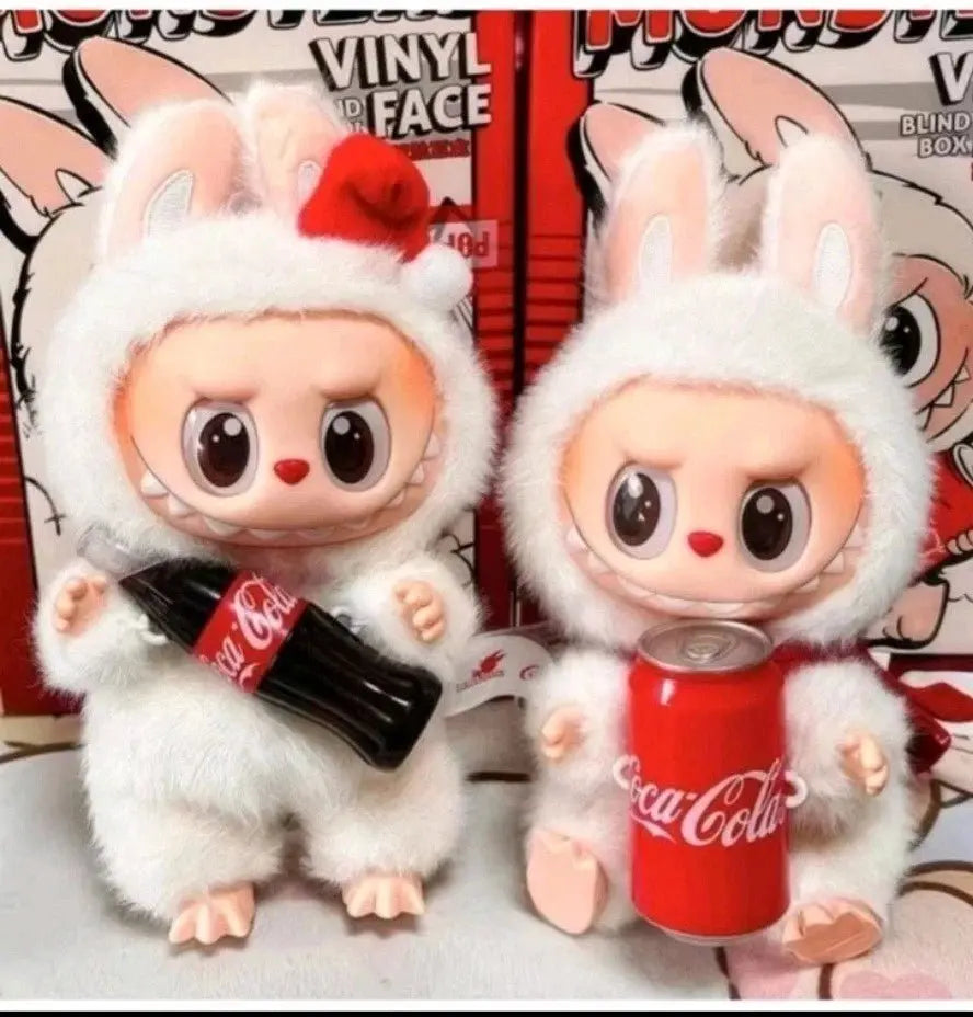 Labubu cocacolaplush themonsters labubu popmartuk plushkeychain kawaiiplush uktoycollector cocacolamerch coke designertoys plushiesofinstagram ukgiftideas